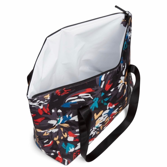 Vera Bradley Splash Floral Cooler NWT Tote Bag 19 ¼" x 14 ¾" x 6 ¼" - Picture 5 of 7